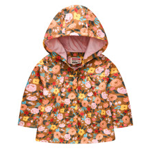 Уцінка (дефекти)! Куртка-вітрівка для дівчинки Яскраві квіти (код товара: 55322)