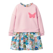 Плаття для дівчинки з квітковим принтом Butterfly (код товара: 55685)
