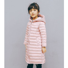 Куртка для девочки демисезонная удлиненная Pink Cloud оптом (код товара: 55902)