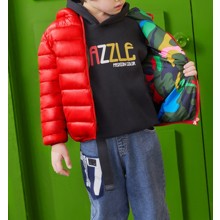 Куртка дитяча двостороння демісезонна Червоний камуфляж (код товара: 56120)