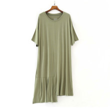 Платье домашнее женское Asymmetry, зеленый (код товара: 56377)