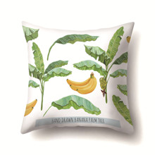 Подушка декоративная Banana palm 45 х 45 см оптом (код товара: 56309)