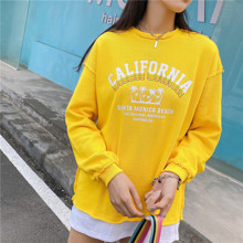 Світшот жіночий California, жовтий (код товара: 56559)