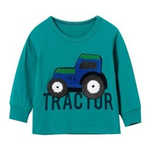 Лонгслив для мальчика Blue tractor оптом (код товара: 57234)