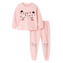 Пижама для девочки Cute leopard оптом (код товара: 57316)
