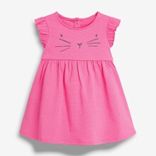 Плаття для дівчинки рожеве Kitty оптом (код товара: 57379)