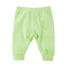 Штани дитячі велюрові однотонні зелені Green (код товара: 57436)