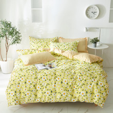 Комплект постельного белья Flower field (двуспальный-евро) оптом (код товара: 57647)