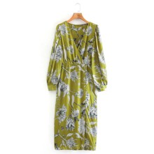 Платье женское с разрезом Protea оптом (код товара: 57855)