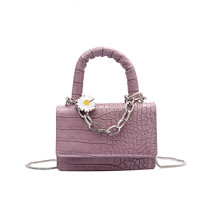 Сумка жіноча mini bag Purple daisy оптом (код товара: 58141)