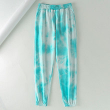 Брюки-джогери жіночі в стилі tie dye Light pattern оптом (код товара: 58241)