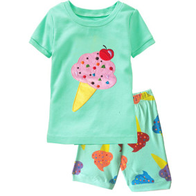 Уценка (дефекты)! Пижама для девочки Разноцветное мороженое