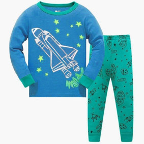 Уценка (дефекты)! Пижама для мальчика Звездный шаттл