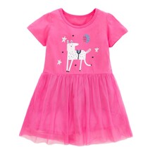Платье для девочки розовое Magic horse оптом (код товара: 58745)