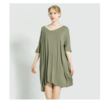 Уценка (дефекты)! Платье женское домашнее Гармония, зеленый (код товара: 58897)