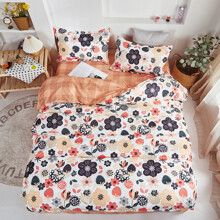 Комплект постельного белья с цветочным принтом Summer flowers (двуспальный-евро) (код товара: 59400)
