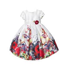 Плаття для дівчинки з квітковим принтом Poppy glade (код товара: 59435)
