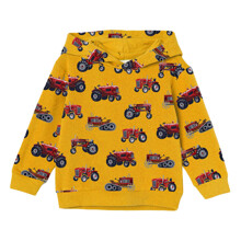 Худі для хлопчика із зображенням машин жовтий Agricultural machinery оптом (код товара: 59675)