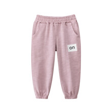 Штаны для девочки на резинке с карманами розовые Casual (код товара: 59686)