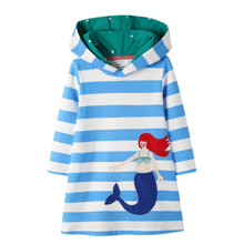 Уцінка (дефекти)! Плаття з капюшоном для дівчинки Мрійлива русалонька (код товара: 59879)