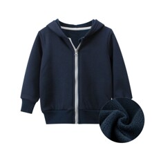 Кофта детская утепленная с капюшоном синяя Heat (код товара: 59996)